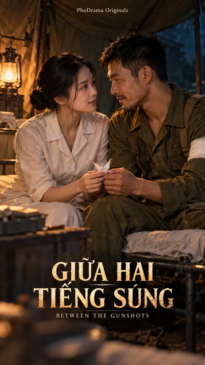 Áp phích giới thiệu Giữa Hai Tiếng Súng — Between the Gunshots