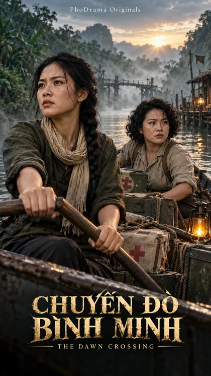 Áp phích giới thiệu Chuyến Đò Bình Minh — The Dawn Crossing
